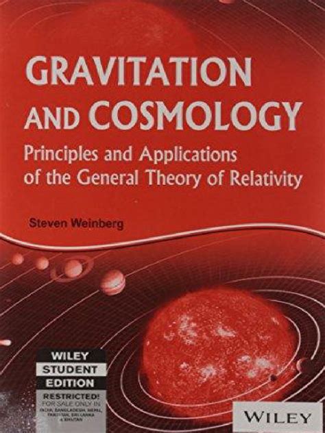 Principles of cosmology and gravitation by Michael V. . Gravitation and cosmology weinberg pdf